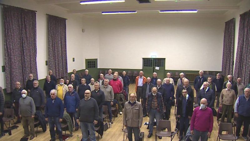 Film showing male voice choir's bond to hit the cinema